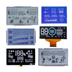 Buy cheap Custom 7 Segment LCD Panel Touch Screen Display LCD Manufacturer product
