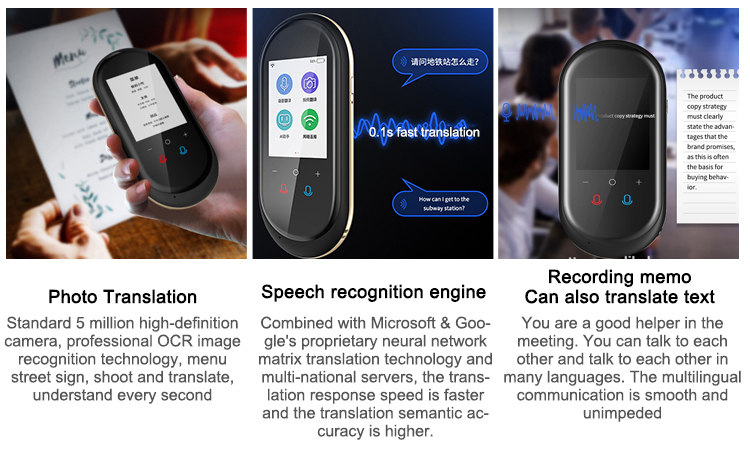 Support 106 Languages Portable Most Using Translate Chinese To Language Translation Machine Smart Voice Translator