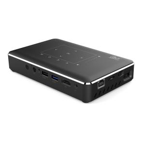 Buy cheap 4K Mini Portable DLP Projector Android 9.0 HDMI 4 Corner Touch Function product