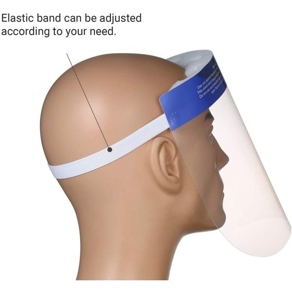 Anti Fog Full Face Shield , Chemical Resistant Face Shield 0.25mm Thickness Material