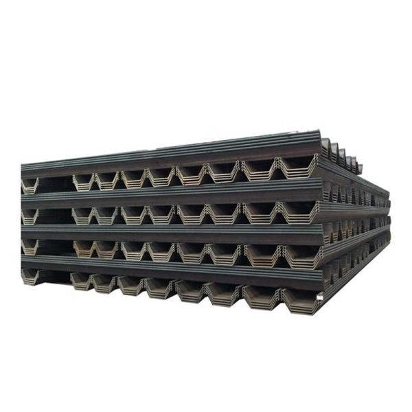 Quality Customized Length Steel Sheet Pile Retaining Walls For Projects for sale