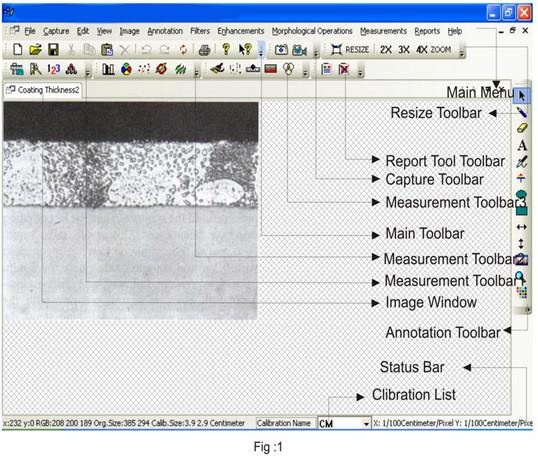 Image Editing Metallurgical Analysis Investigation Software With Image