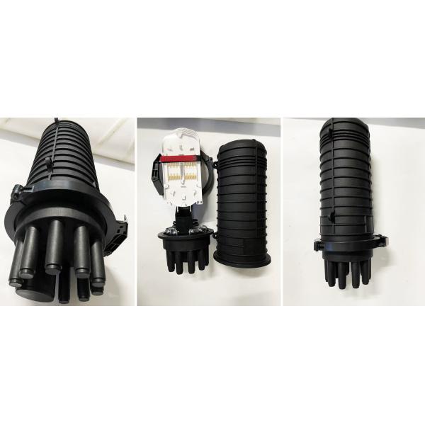 IP68 Dome Fiber Optic Splice Closure Pole Mounting Direct Buried