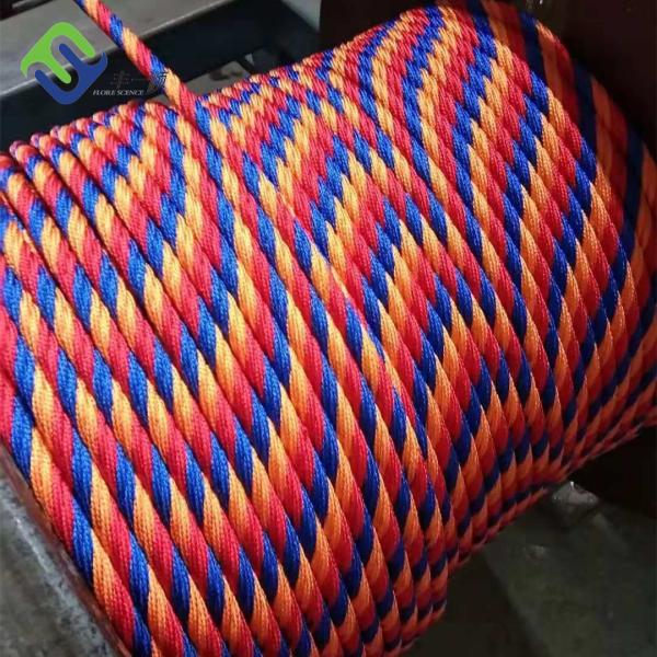 Quality PP Multifiament Playground Combination Rope Made For Climbing Nets for sale