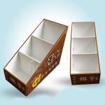 Litho CMYK Custom Printed Display Boxes Clay Coated Paper Yellow