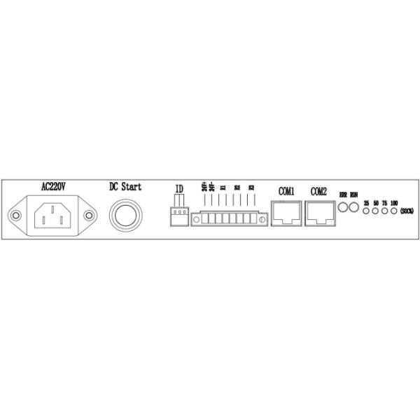 128V 40S 50A Integrated BMS For Solar Energy Storage Management