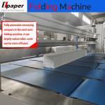 Air Consumption 120-160L/min Drawn Facial Tissue Folding Machine with V Folding