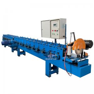 China Steel Joint Square Tube Metal Roll Forming Machines Automatic Sawing on sale