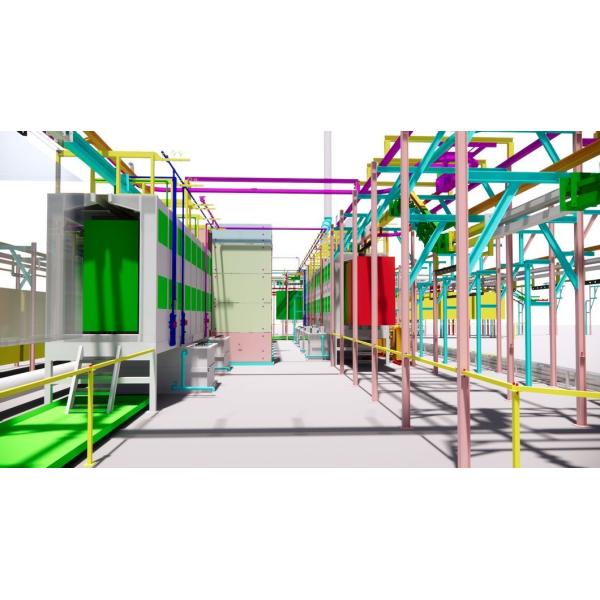 Automatic Dipping and Spray Pretreatment Line for Electrophoresis/Electrophoretic Coating Advanced Powder Coating Method