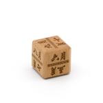 30MM Educational Number Sorting Board Cube Blocks Wooden Learning Number Block
