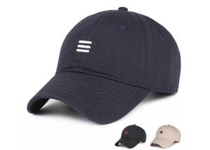China Embroidery Polyester Custom Personalized Hats / Antiqued Brass Buckle Baseball Caps on sale