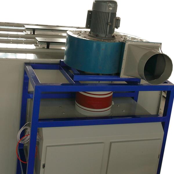 CE Approved Industrial Spray Powder Coating Cyclone Booth Price with Filter System