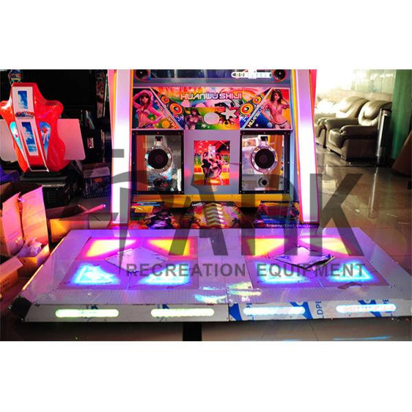 Hitting Amusement Coin Operated Arcade Dance Machine For Game Center