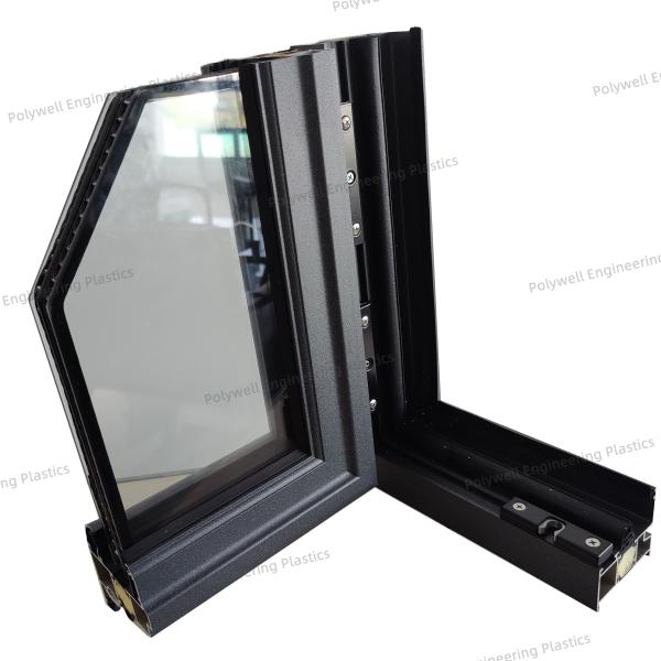Quality Sand Proof Wind Resistant Broken Bridge Aluminum System Window Frame for sale