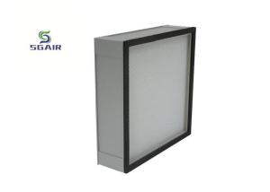 Square Large Media Area F9 Flat Panel Filter , Hepa Filter For AC Vent