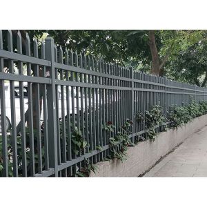 Residential Powder Coated L3m Tubular Steel Fence
