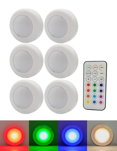 Quality Multi Colors Remote Control Motion Sensor Light For Closet LED Tough Light for sale