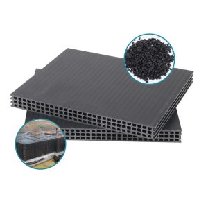 Buy cheap PP Fluted Hollow Construction Formwork 12mm 15mm 18mm product