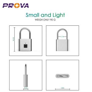 Handheld Smart Fingerprint Lock Low Power Consumption With 3.7v Lithium Battery
