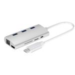 PC Laptop 8 In 1 2K 4K Multiple Usb C Port Hub