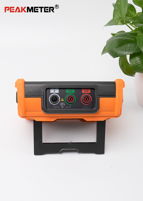 Auto Power Off Earth Ground Resistance Tester With Data Logging And Backlight