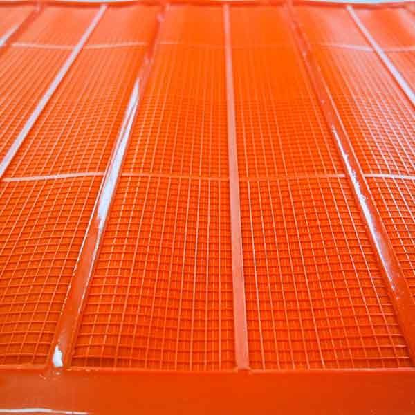 Quality High Frequency Fine Screen Mat for  Screen for sale