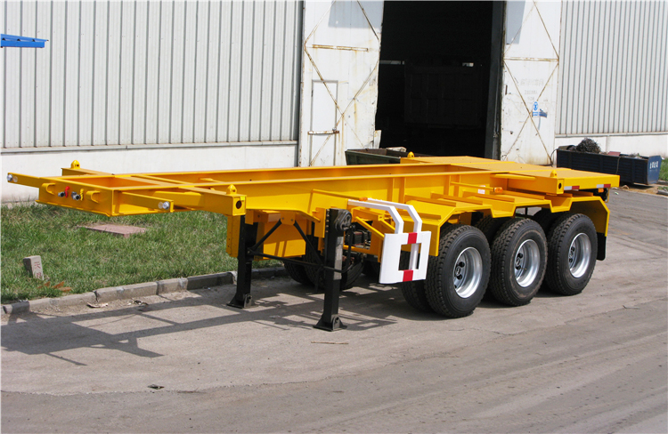 Multi Function Container Chassis 20ft Skeletal Trailer for Sale