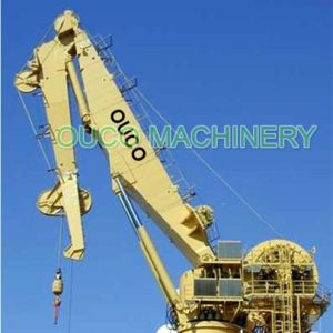 Steel Structure 5t Extendable 10m knuckle Marine Cranes