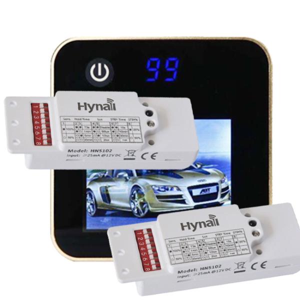 Advertising Player Wireless Motion Sensor Dimming Control Daylight Monitoring