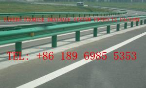 China Plastic Coated Highway Guard rail on sale