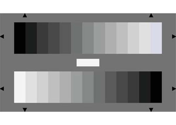 Quality HDTV Log. Gray Scale Test Chart, 13 steps, contrast 1:200 YE0223 Halftone Reproduction Evaluation Chart for sale