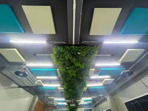 Buy cheap Office Ceiling Tiles Absorbers Fabric Wrapped Acoustical Wall Panels Sound Absorbing Board product