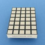 4.9mm Square 5 x 7 Dot Matrix Display Wide Viewing Angle For Moving Signs