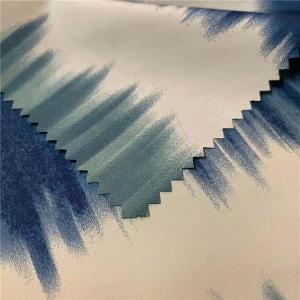 China Polyester Printed Spandex Fabric 75DX150D 160gsm 150cm Custom Spandex Fabric on sale