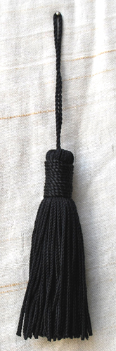 Fashionable Decoration 4" Chainette Rayon Tassels with 4" Loop