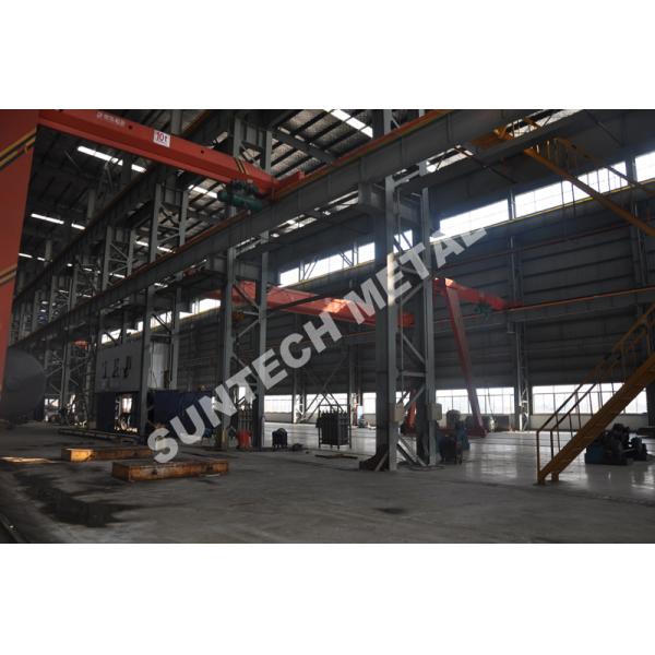 20 Tons Weight Stainless Steel Column 316L SS Tray Type Column