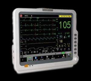 Buy cheap 17&quot; LCD screen Portable Patient Monitor , 5 leads Icu Monitoring System product