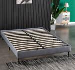 Knock Down Bed Frame Base Customized Single Double Queen Size