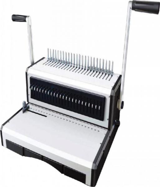 Quality 500 Sheets Document 6.5mm Manual Desktop Binding Machine for sale