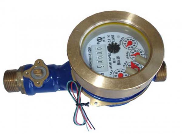 Quality Brass Ball Valve Potable Water Flow Meter 4 Channels For Cold Water Dry Dial for sale