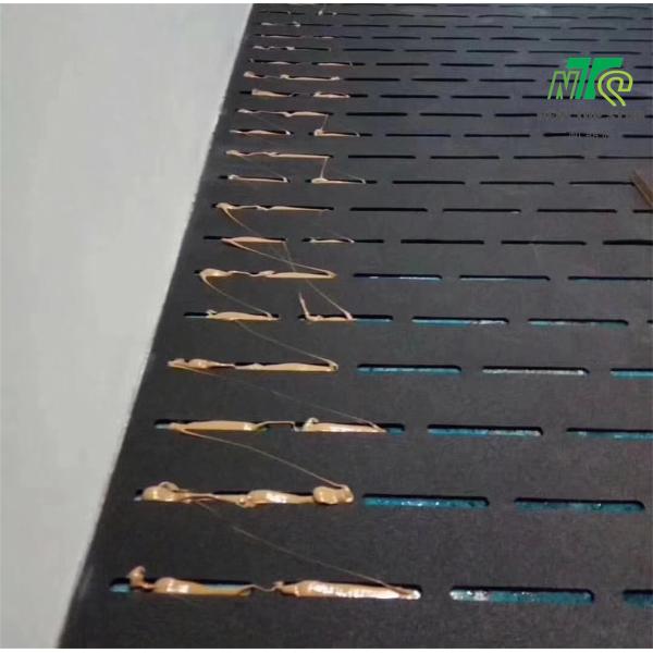 Orange IXPE Foam Underlayment 2mm Durable Slotted With Hole