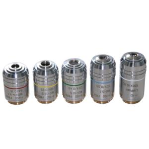 45mm Long Working Distance Achromat Metallurgical Objective 40X Microscope Objective