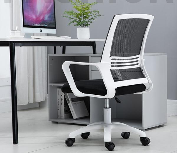 Quality Black Low Back Mesh Computer 93cm Upholstered Office Chair for sale