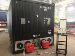 Standard 20ft Asphalt Heating Tank With Direct Burner Heating Tubes