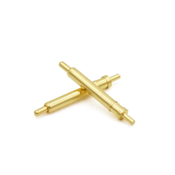 Quality Stainless Steel / Brass Spring Loaded Header Pins DIP Spring Loaded PCB Test Pins With Gold Plating for sale