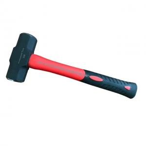 China Sledge hammer with fiberglass handle on sale