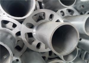 Hot Dip Galvanized Ringlock Scaffolding System Gravity Self - Locking