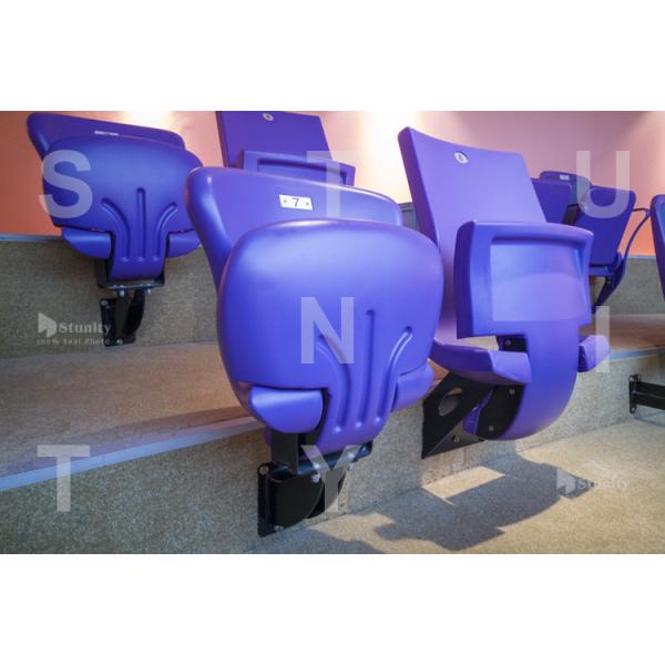 UV Resistant HDPE Folding Stadium Chairs For Football Stadium
