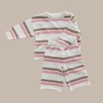 Personalized Kids Custom Made Sweaters Relaxed Fit Striped With Cropped Length