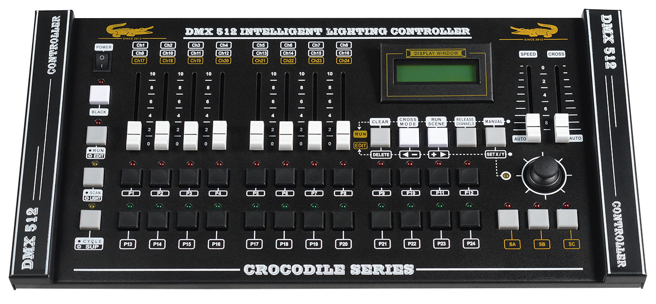 240ch Dmx 2024 Stage Lighting Controller With High Capacity Memory Card